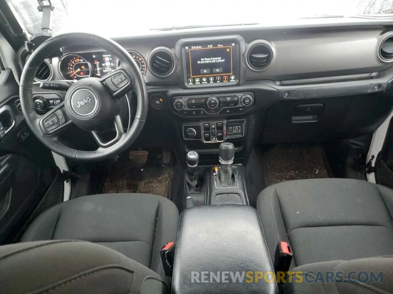 8 Фотография поврежденного автомобиля 1C6HJTAG9ML605725 JEEP GLADIATOR 2021