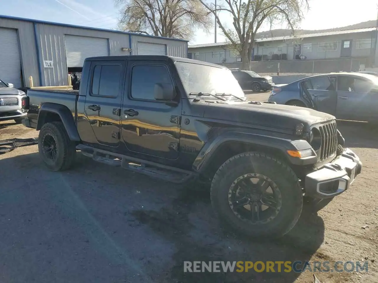 4 Фотография поврежденного автомобиля 1C6HJTAGXML512387 JEEP GLADIATOR 2021