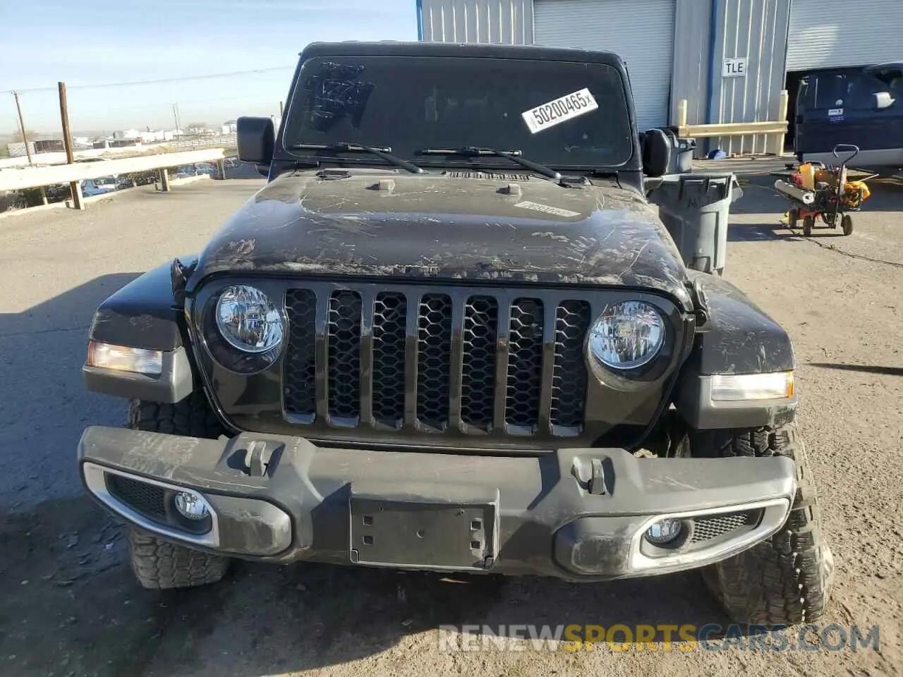 5 Фотография поврежденного автомобиля 1C6HJTAGXML512387 JEEP GLADIATOR 2021