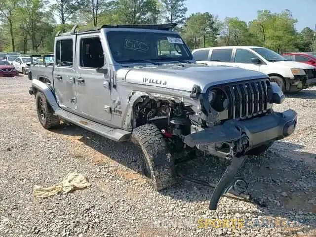11 Photograph of a damaged car 1C6HJTAGXML513426 JEEP GLADIATOR 2021