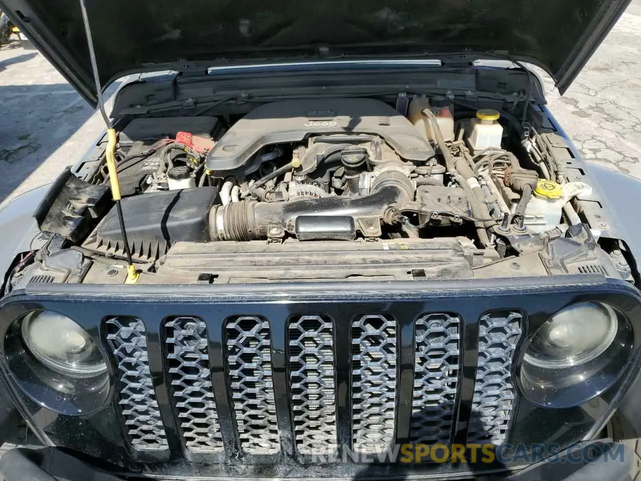 11 Фотография поврежденного автомобиля 1C6HJTAGXML513684 JEEP GLADIATOR 2021