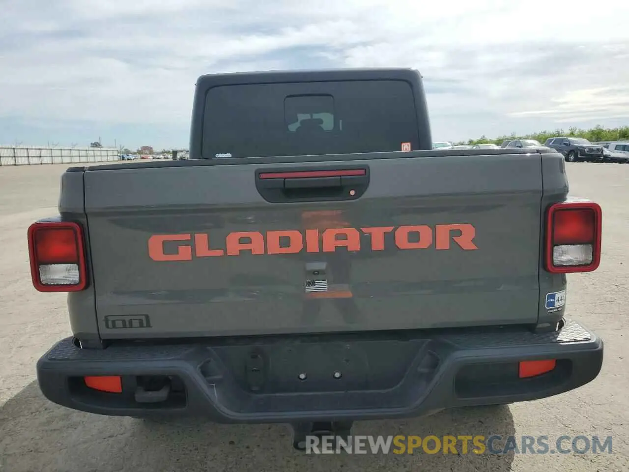 6 Фотография поврежденного автомобиля 1C6HJTAGXML513684 JEEP GLADIATOR 2021