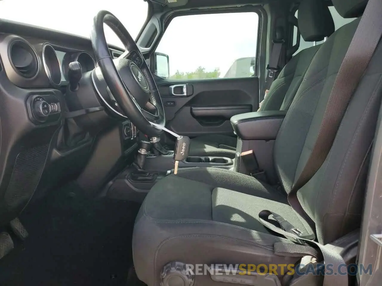 7 Фотография поврежденного автомобиля 1C6HJTAGXML513684 JEEP GLADIATOR 2021