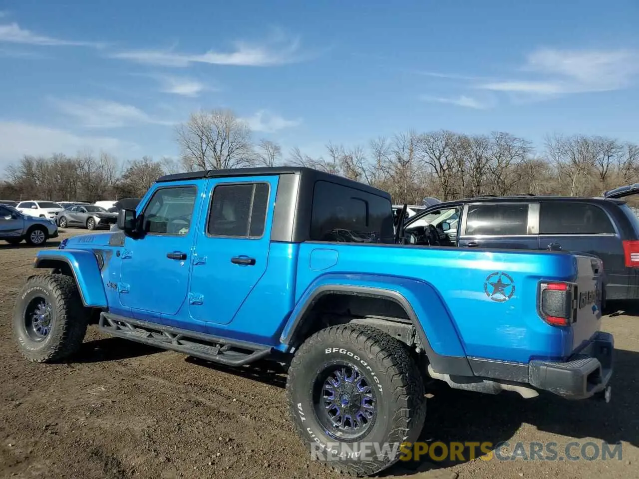2 Фотография поврежденного автомобиля 1C6HJTAGXML535345 JEEP GLADIATOR 2021