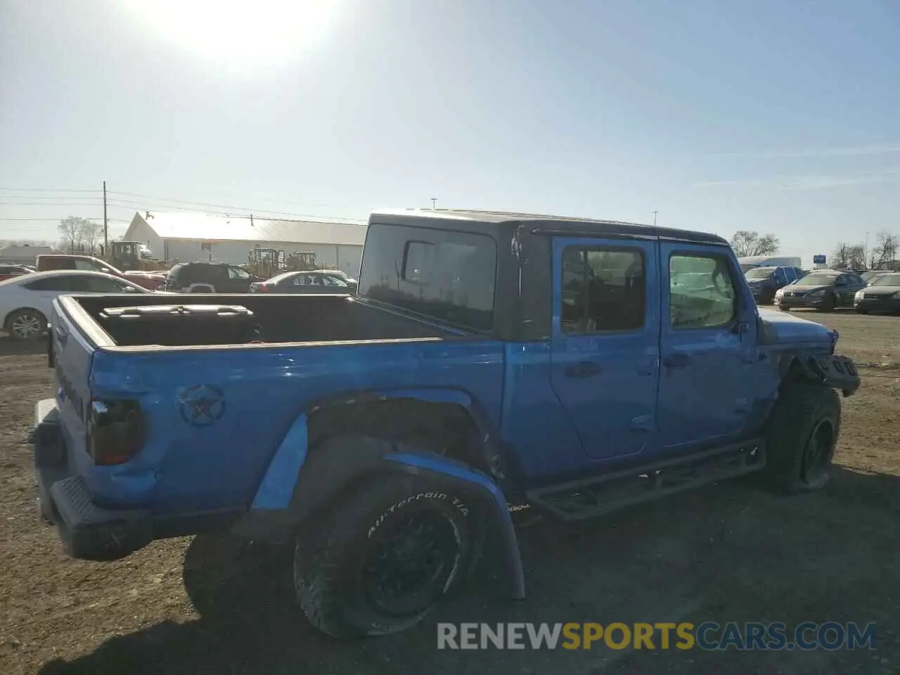 3 Фотография поврежденного автомобиля 1C6HJTAGXML535345 JEEP GLADIATOR 2021