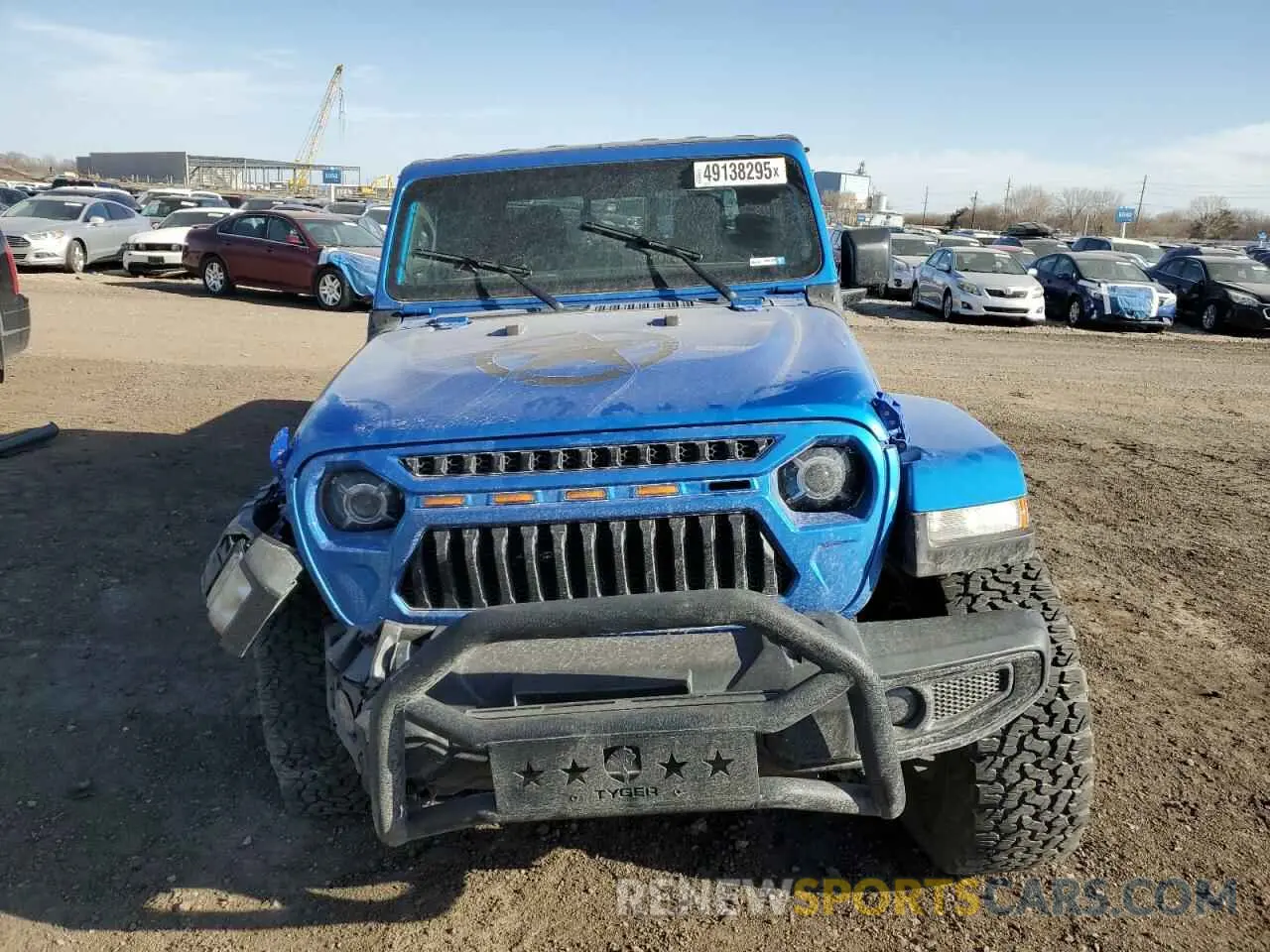 5 Фотография поврежденного автомобиля 1C6HJTAGXML535345 JEEP GLADIATOR 2021