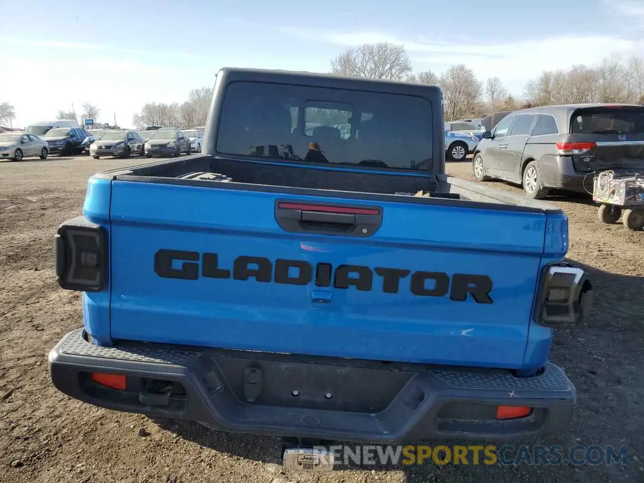 6 Фотография поврежденного автомобиля 1C6HJTAGXML535345 JEEP GLADIATOR 2021