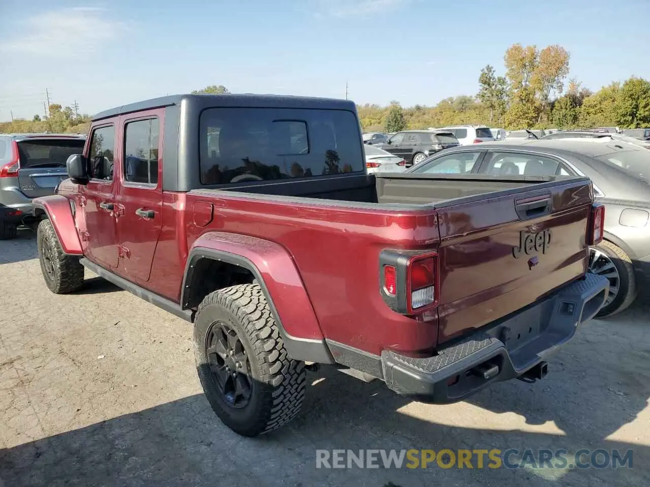 2 Фотография поврежденного автомобиля 1C6HJTAGXML590037 JEEP GLADIATOR 2021