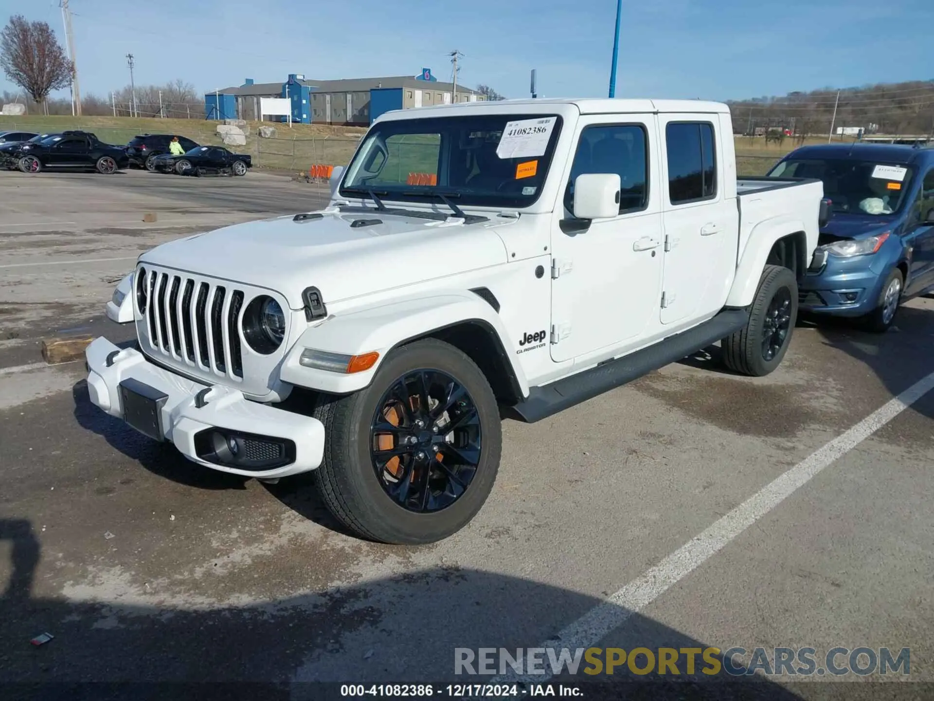 2 Photograph of a damaged car 1C6HJTFG0ML505876 JEEP GLADIATOR 2021