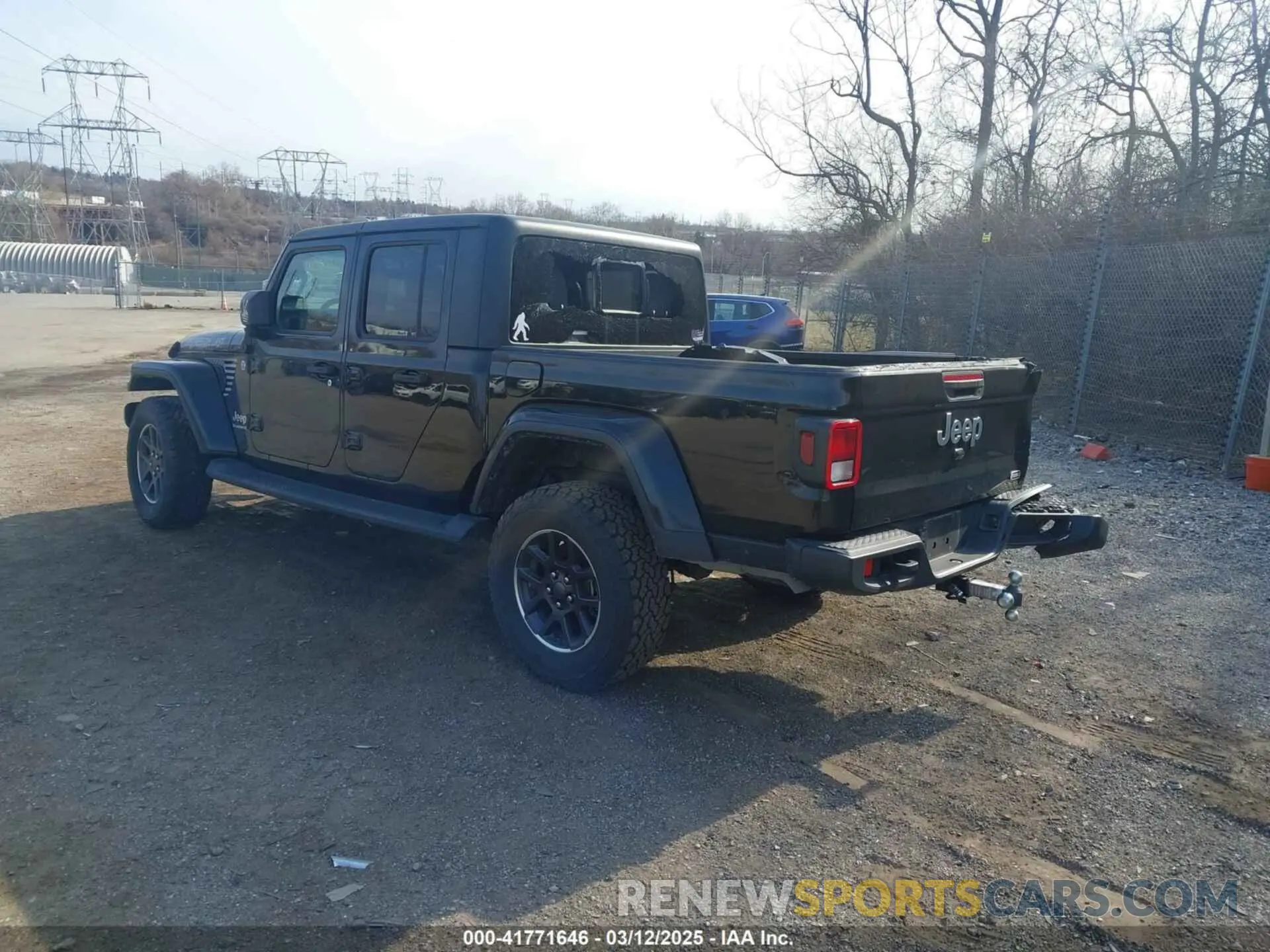 3 Фотография поврежденного автомобиля 1C6HJTFG1ML606215 JEEP GLADIATOR 2021