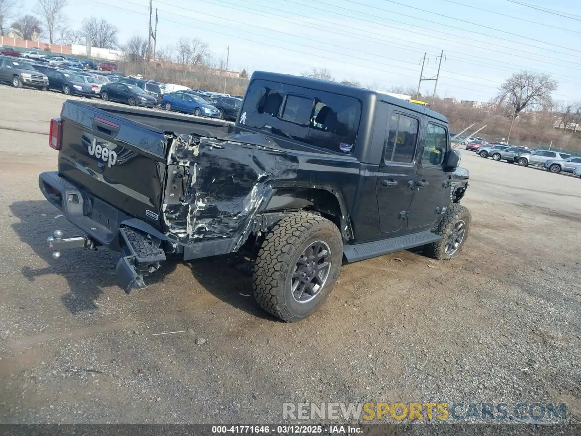 4 Фотография поврежденного автомобиля 1C6HJTFG1ML606215 JEEP GLADIATOR 2021