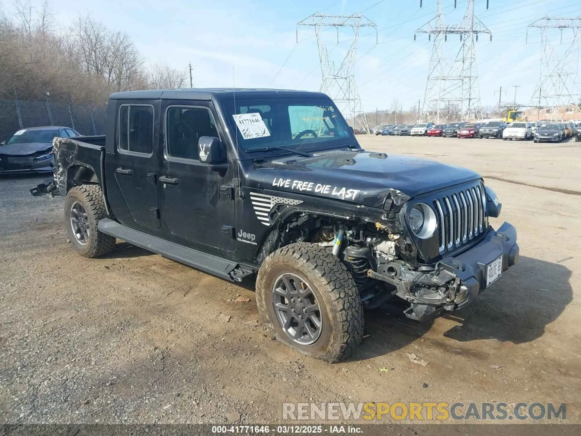 6 Фотография поврежденного автомобиля 1C6HJTFG1ML606215 JEEP GLADIATOR 2021