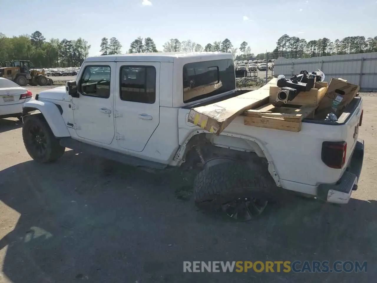 2 Photograph of a damaged car 1C6HJTFG2ML557221 JEEP GLADIATOR 2021