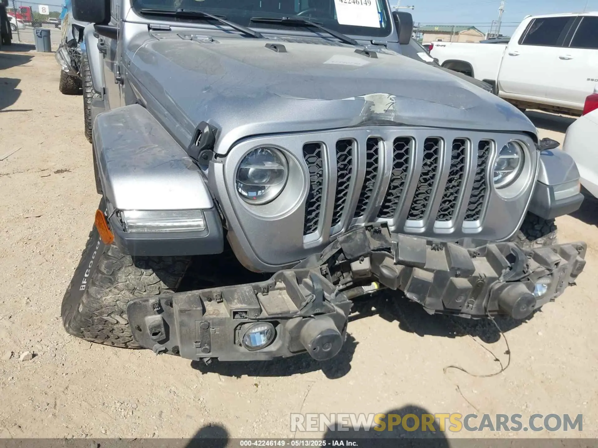 6 Photograph of a damaged car 1C6HJTFG3ML502910 JEEP GLADIATOR 2021