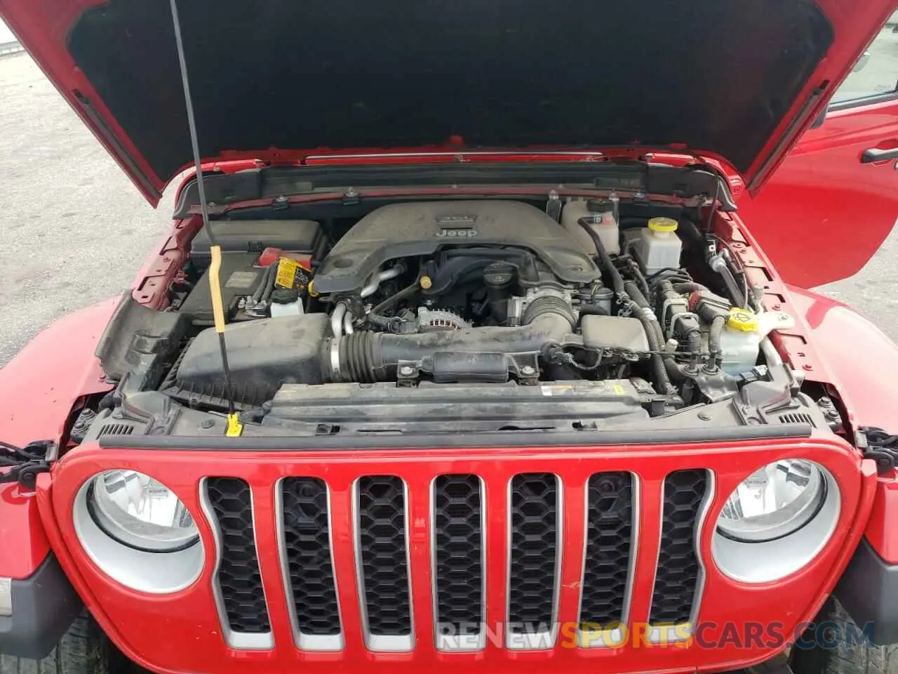 11 Photograph of a damaged car 1C6HJTFG4ML579074 JEEP GLADIATOR 2021