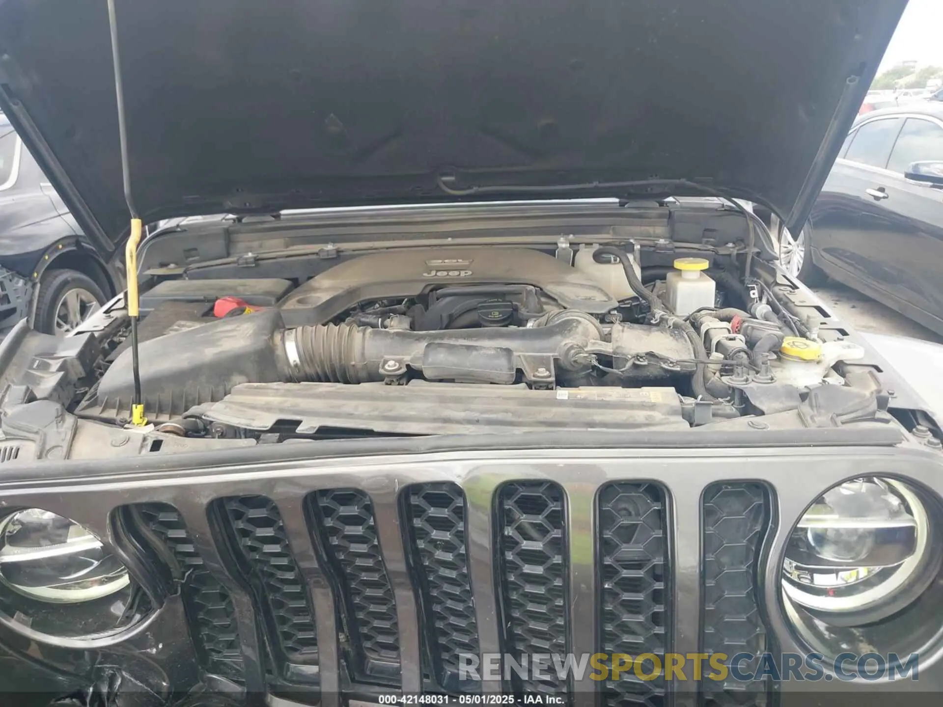 10 Фотография поврежденного автомобиля 1C6HJTFG4ML617175 JEEP GLADIATOR 2021