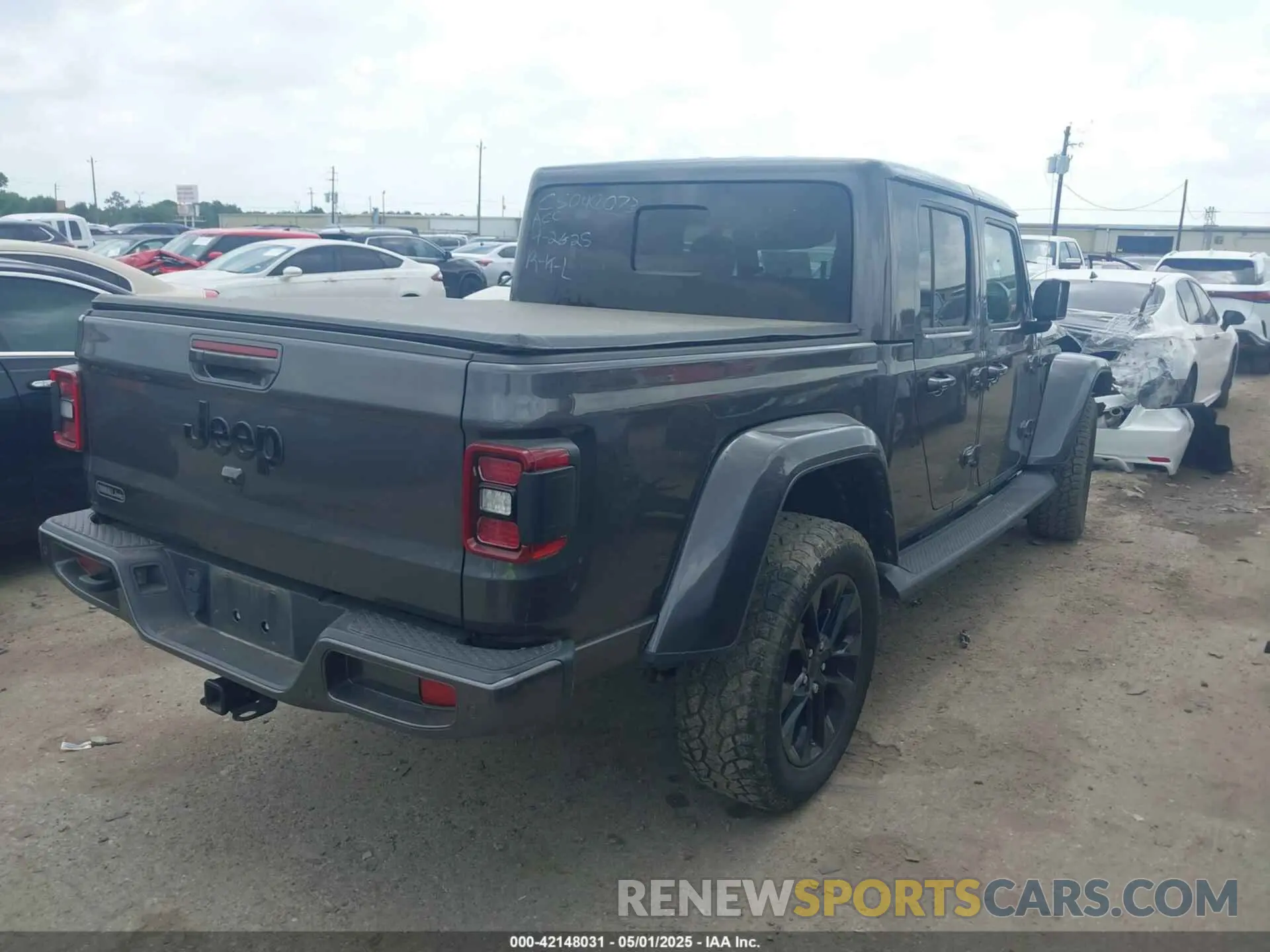 4 Фотография поврежденного автомобиля 1C6HJTFG4ML617175 JEEP GLADIATOR 2021