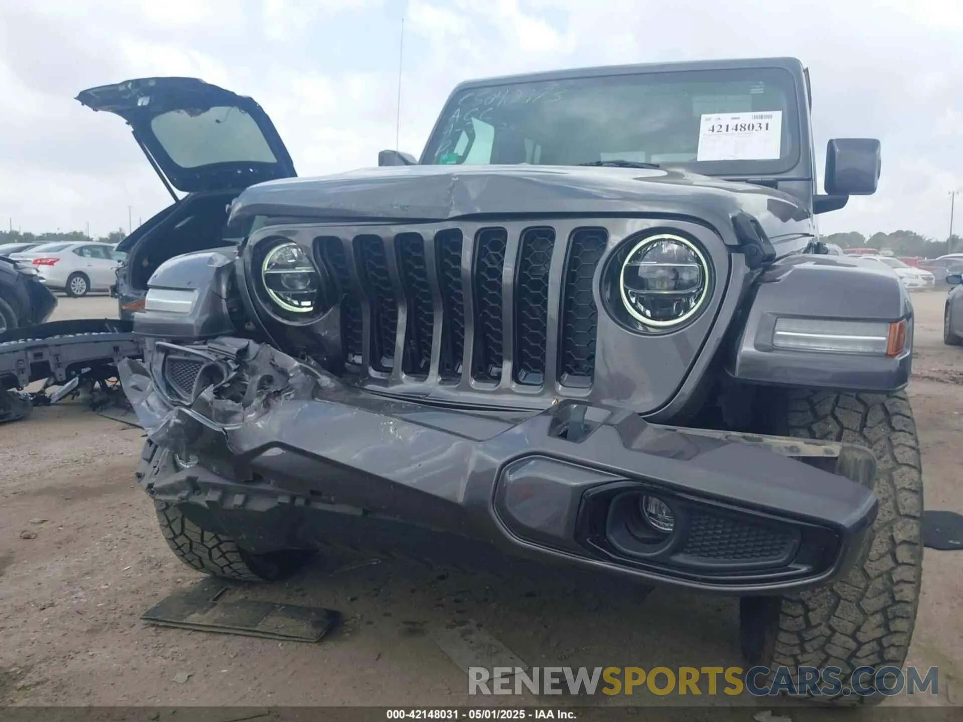 6 Фотография поврежденного автомобиля 1C6HJTFG4ML617175 JEEP GLADIATOR 2021