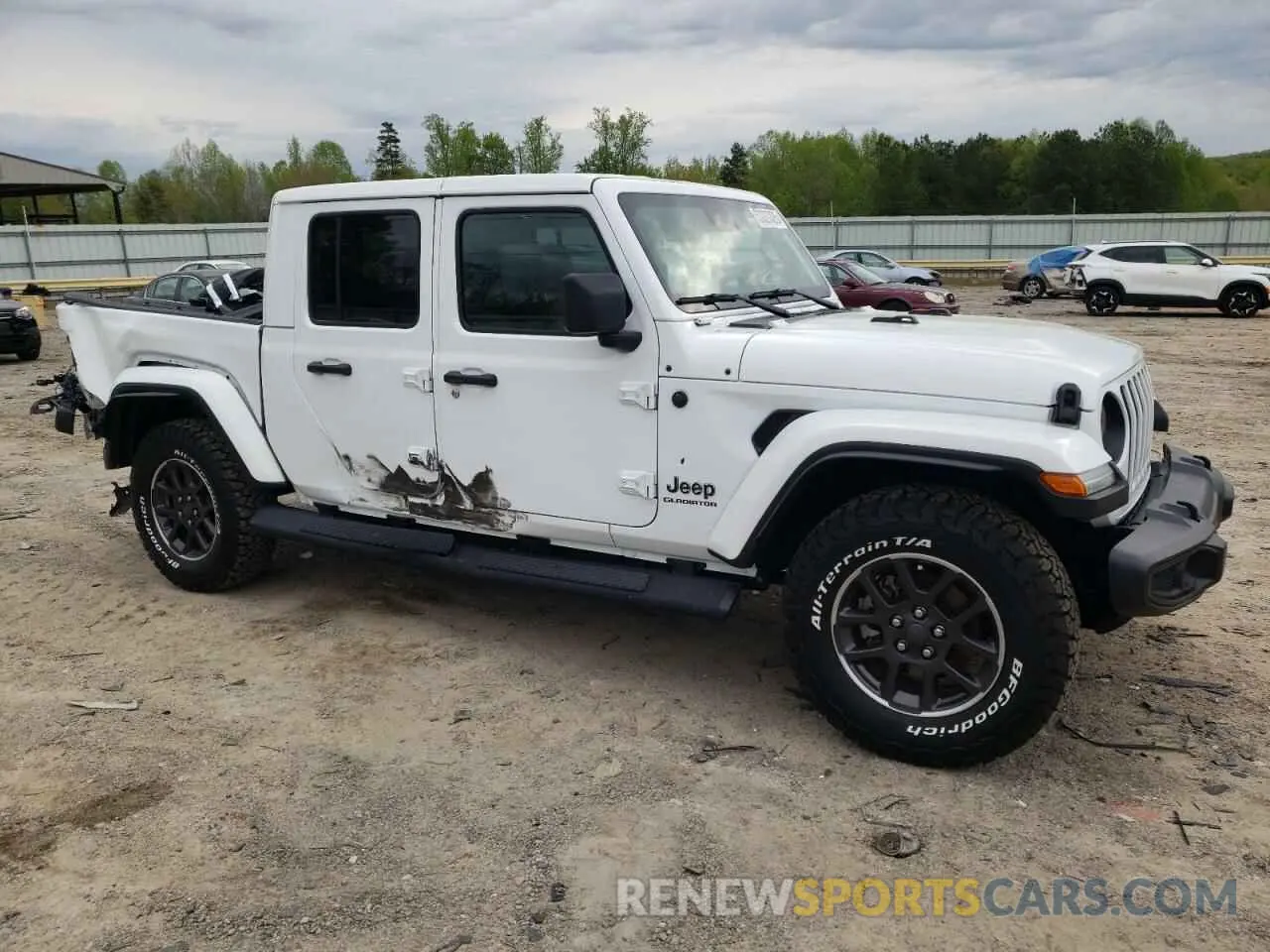 4 Фотография поврежденного автомобиля 1C6HJTFG5ML559688 JEEP GLADIATOR 2021