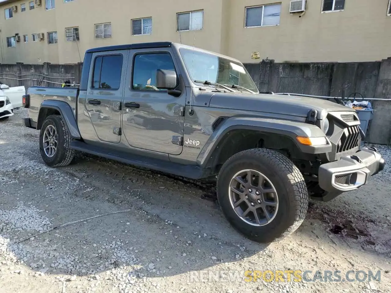 4 Фотография поврежденного автомобиля 1C6HJTFG5ML578189 JEEP GLADIATOR 2021
