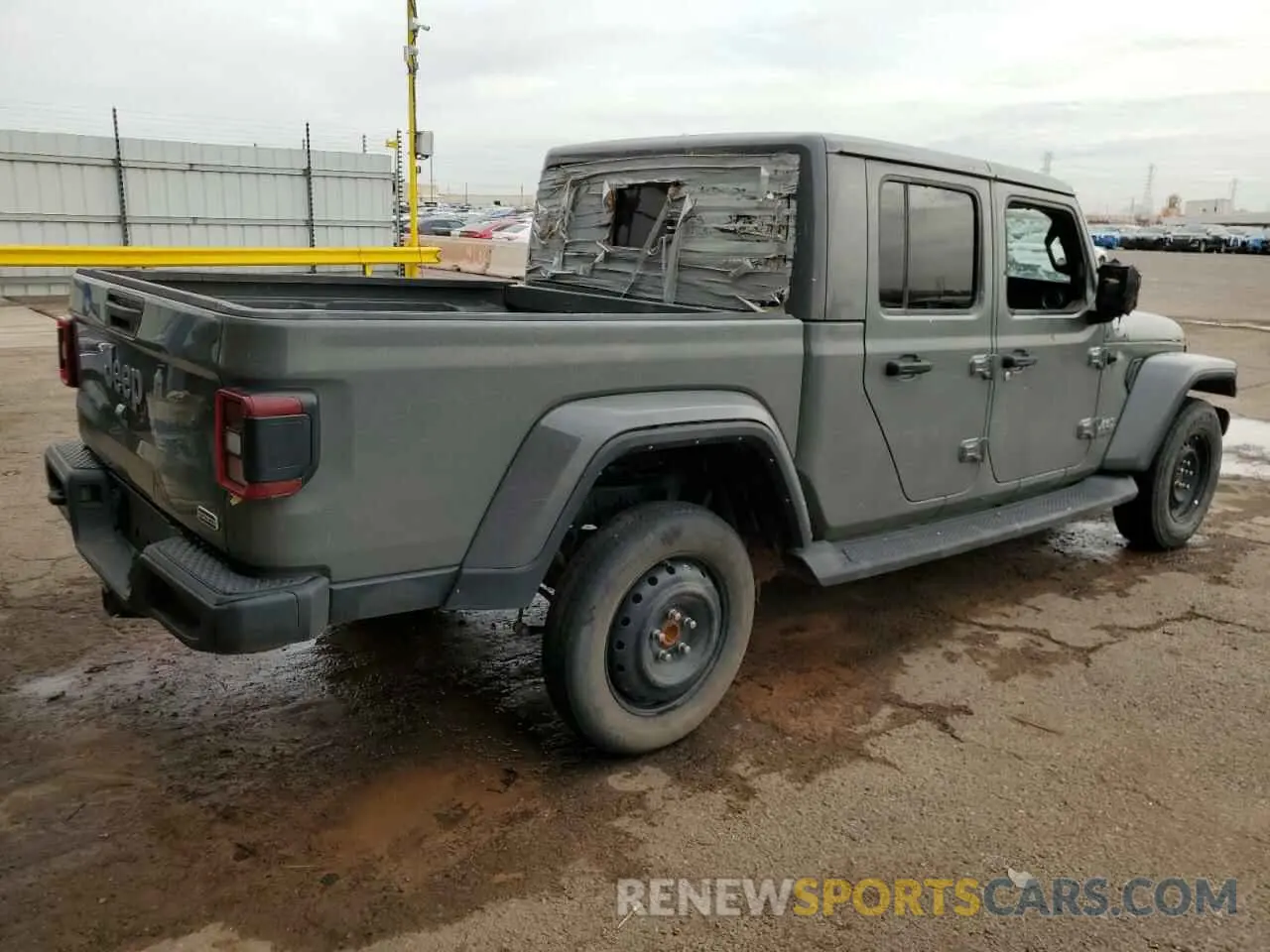 3 Фотография поврежденного автомобиля 1C6HJTFG6ML571042 JEEP GLADIATOR 2021