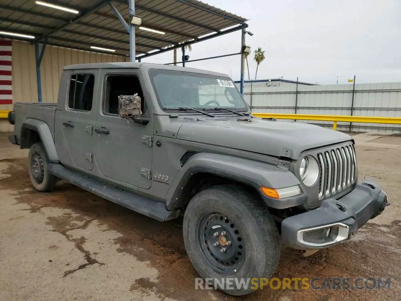4 Фотография поврежденного автомобиля 1C6HJTFG6ML571042 JEEP GLADIATOR 2021