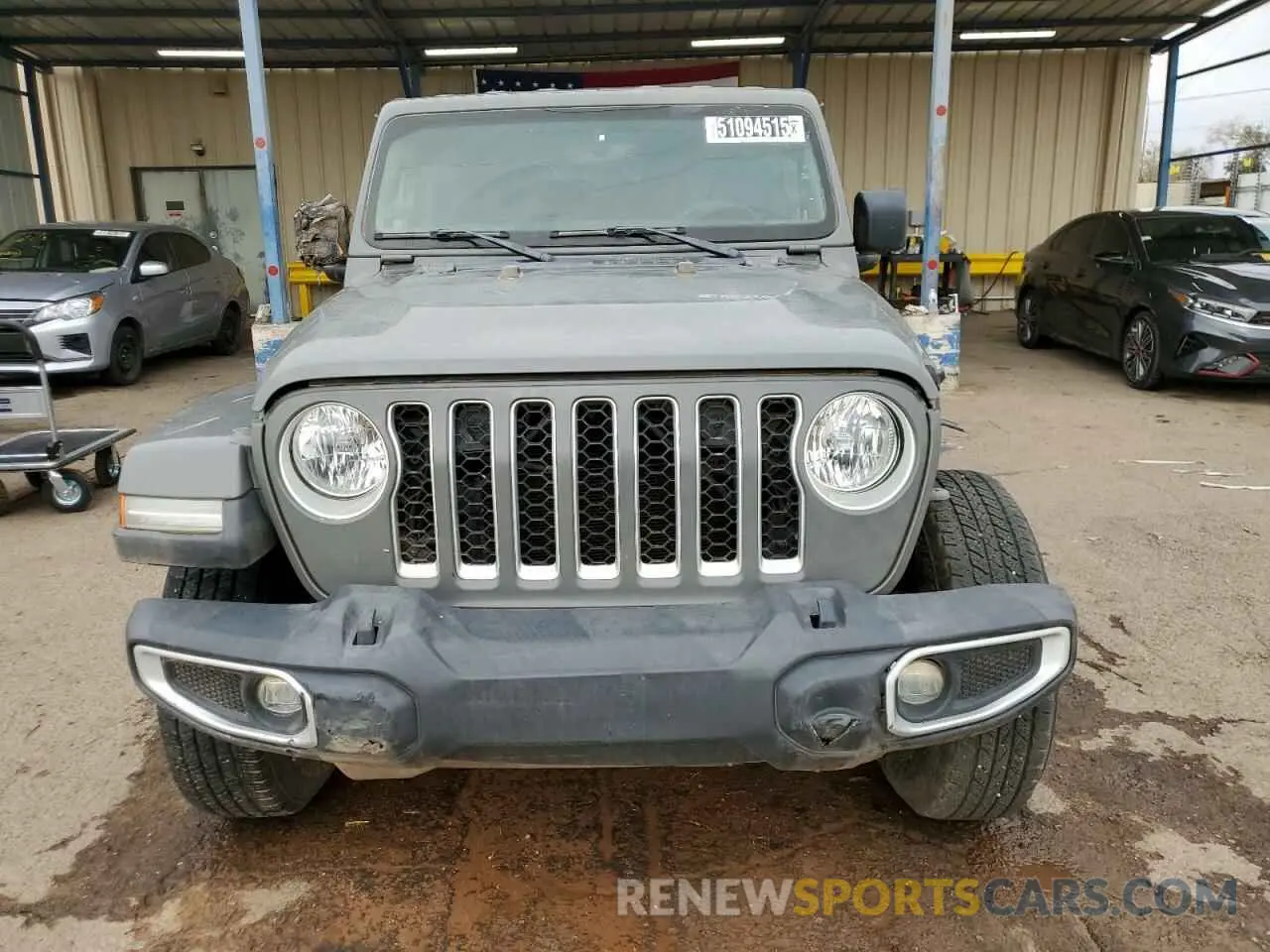 5 Фотография поврежденного автомобиля 1C6HJTFG6ML571042 JEEP GLADIATOR 2021