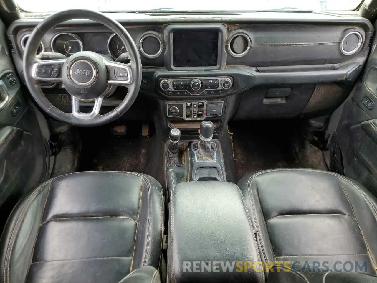 8 Фотография поврежденного автомобиля 1C6HJTFG6ML571042 JEEP GLADIATOR 2021