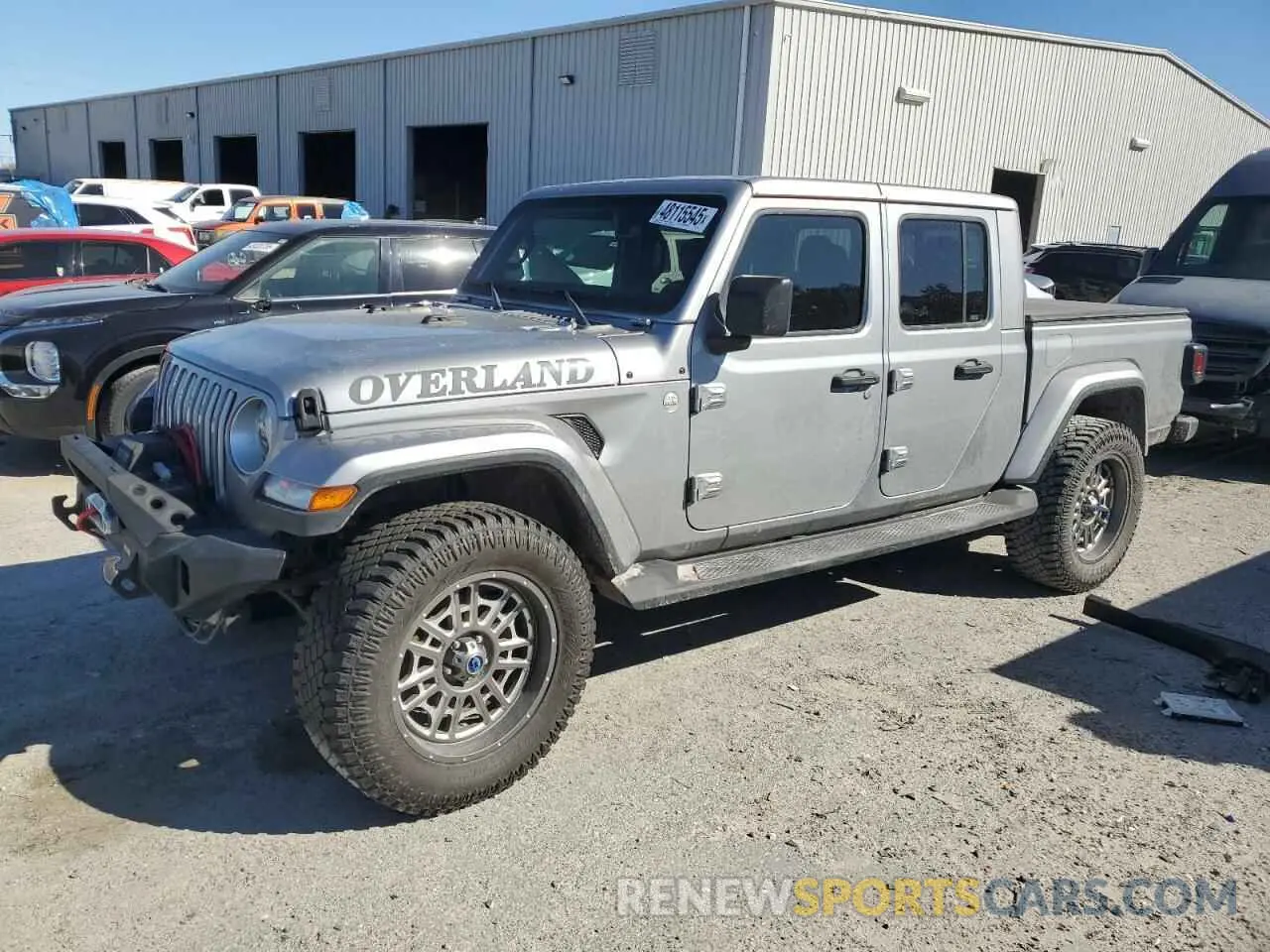 1 Фотография поврежденного автомобиля 1C6HJTFG7ML553116 JEEP GLADIATOR 2021