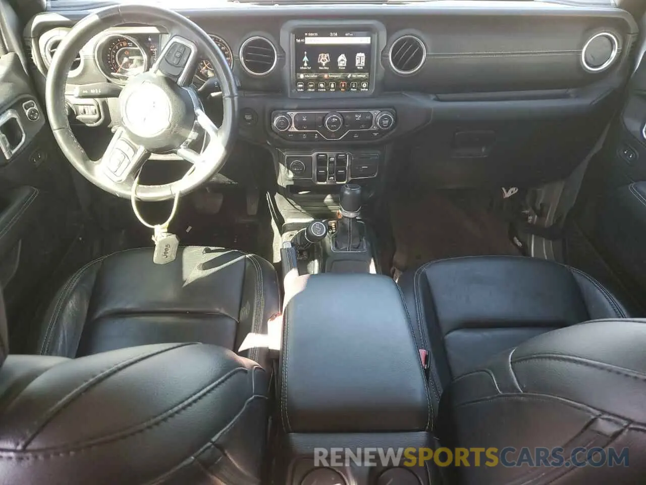 8 Фотография поврежденного автомобиля 1C6HJTFG7ML553116 JEEP GLADIATOR 2021