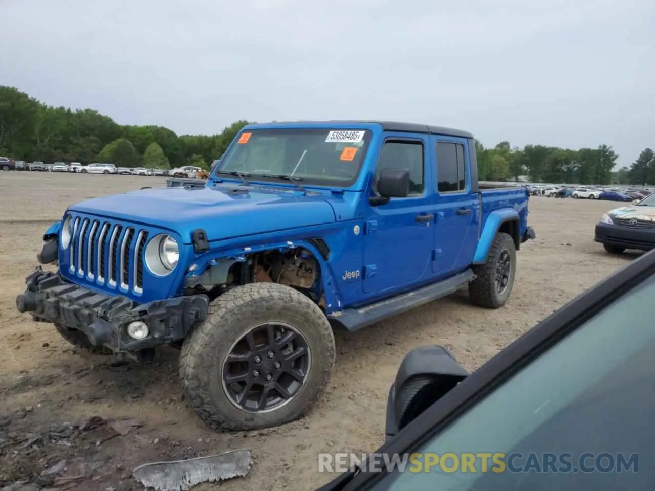 1 Фотография поврежденного автомобиля 1C6HJTFG7ML585693 JEEP GLADIATOR 2021