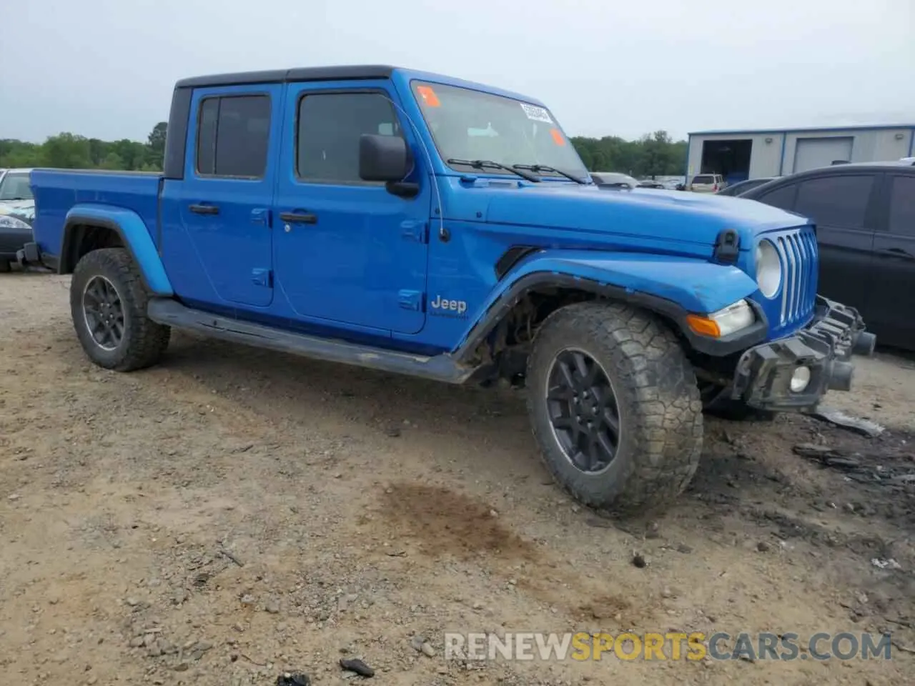4 Фотография поврежденного автомобиля 1C6HJTFG7ML585693 JEEP GLADIATOR 2021