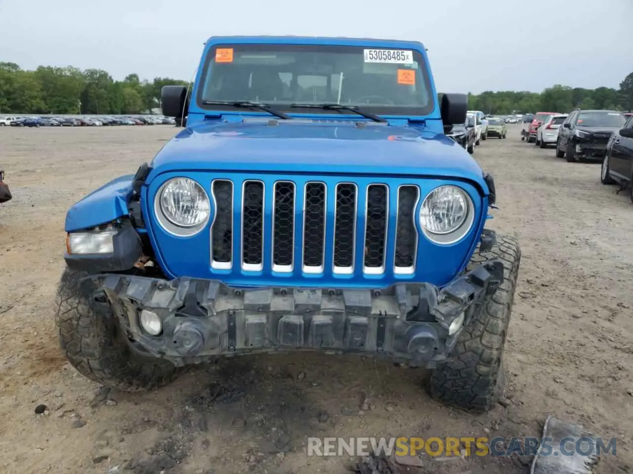5 Фотография поврежденного автомобиля 1C6HJTFG7ML585693 JEEP GLADIATOR 2021