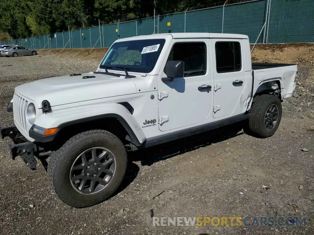 1 Фотография поврежденного автомобиля 1C6HJTFG8ML519816 JEEP GLADIATOR 2021