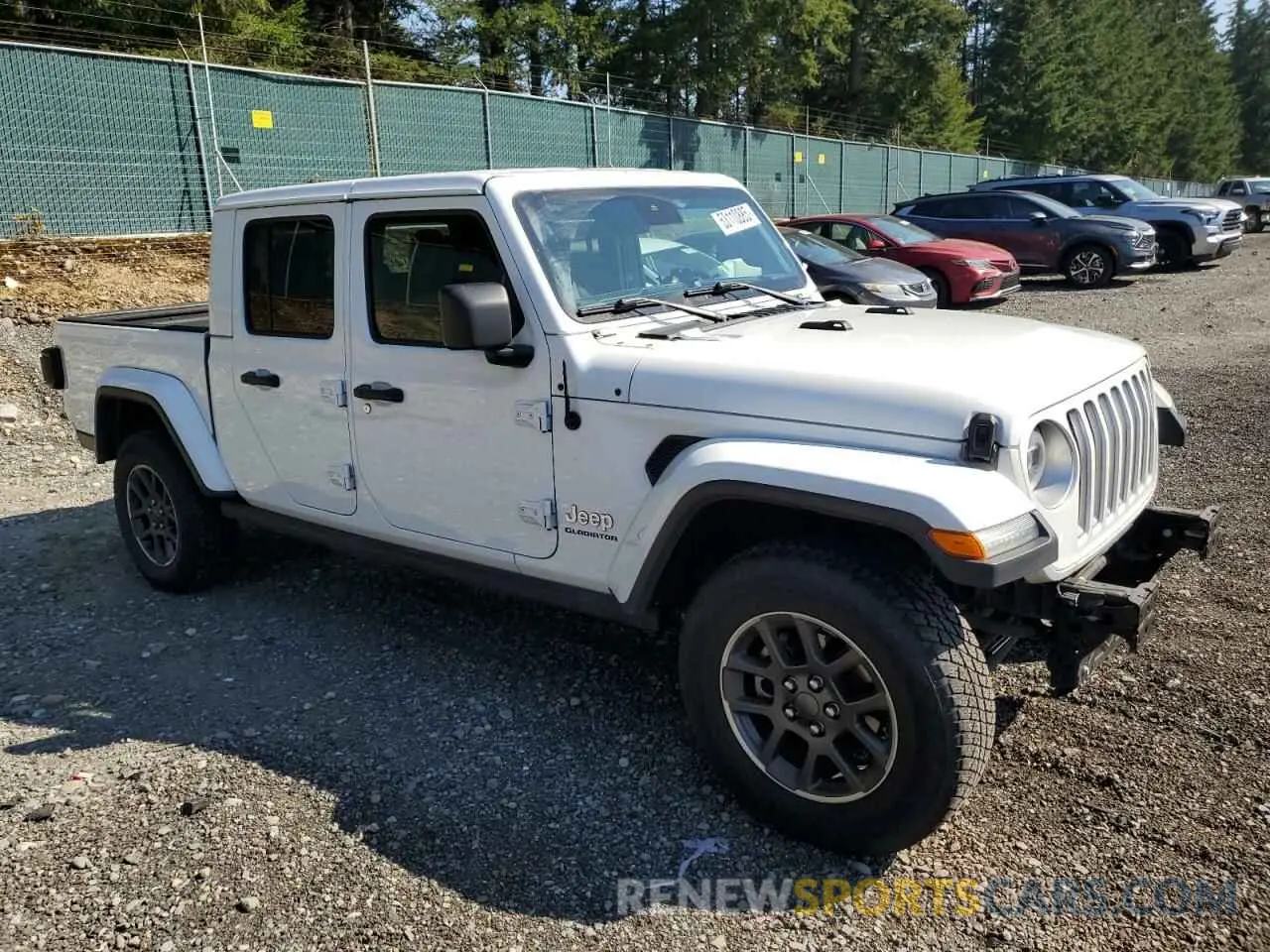 4 Фотография поврежденного автомобиля 1C6HJTFG8ML519816 JEEP GLADIATOR 2021