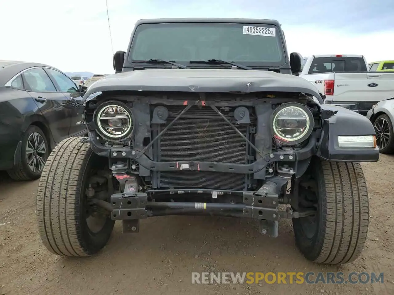 5 Photograph of a damaged car 1C6HJTFGXML553725 JEEP GLADIATOR 2021