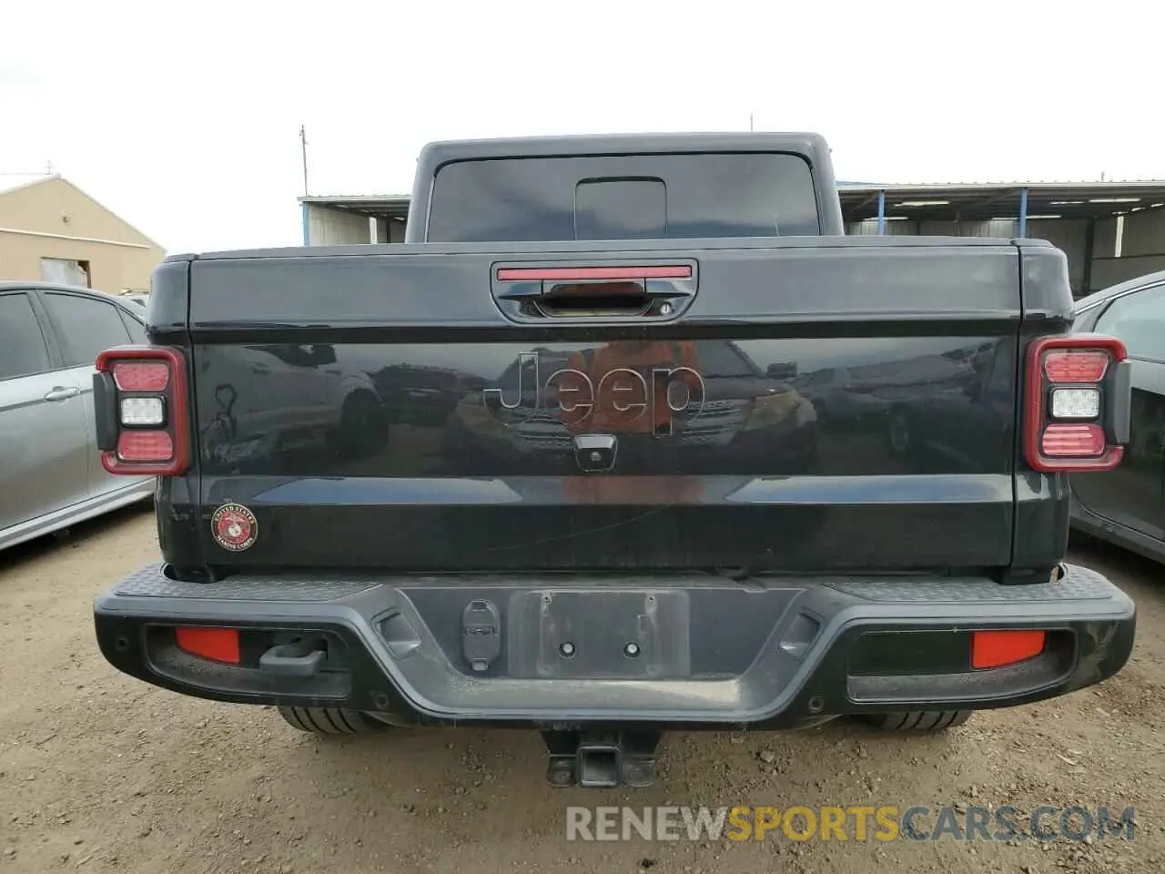 6 Photograph of a damaged car 1C6HJTFGXML553725 JEEP GLADIATOR 2021