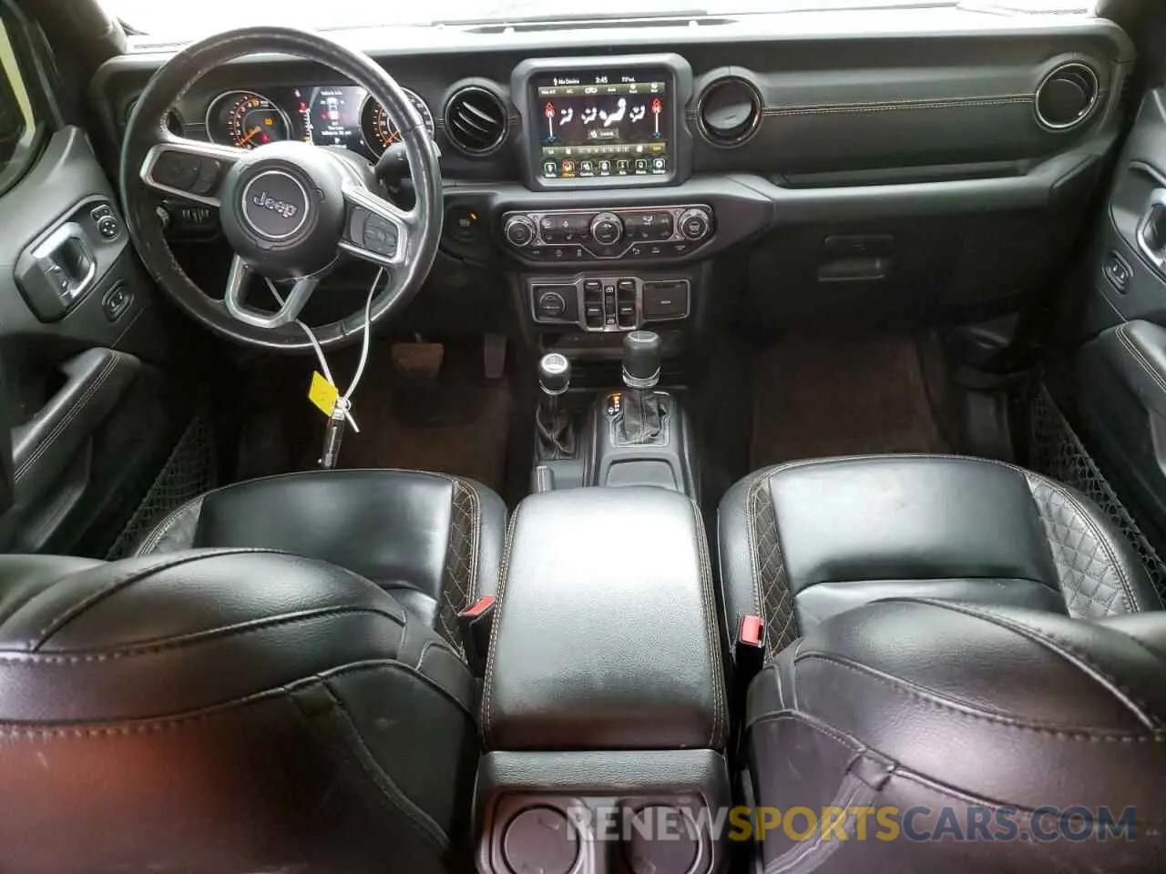 8 Photograph of a damaged car 1C6HJTFGXML553725 JEEP GLADIATOR 2021