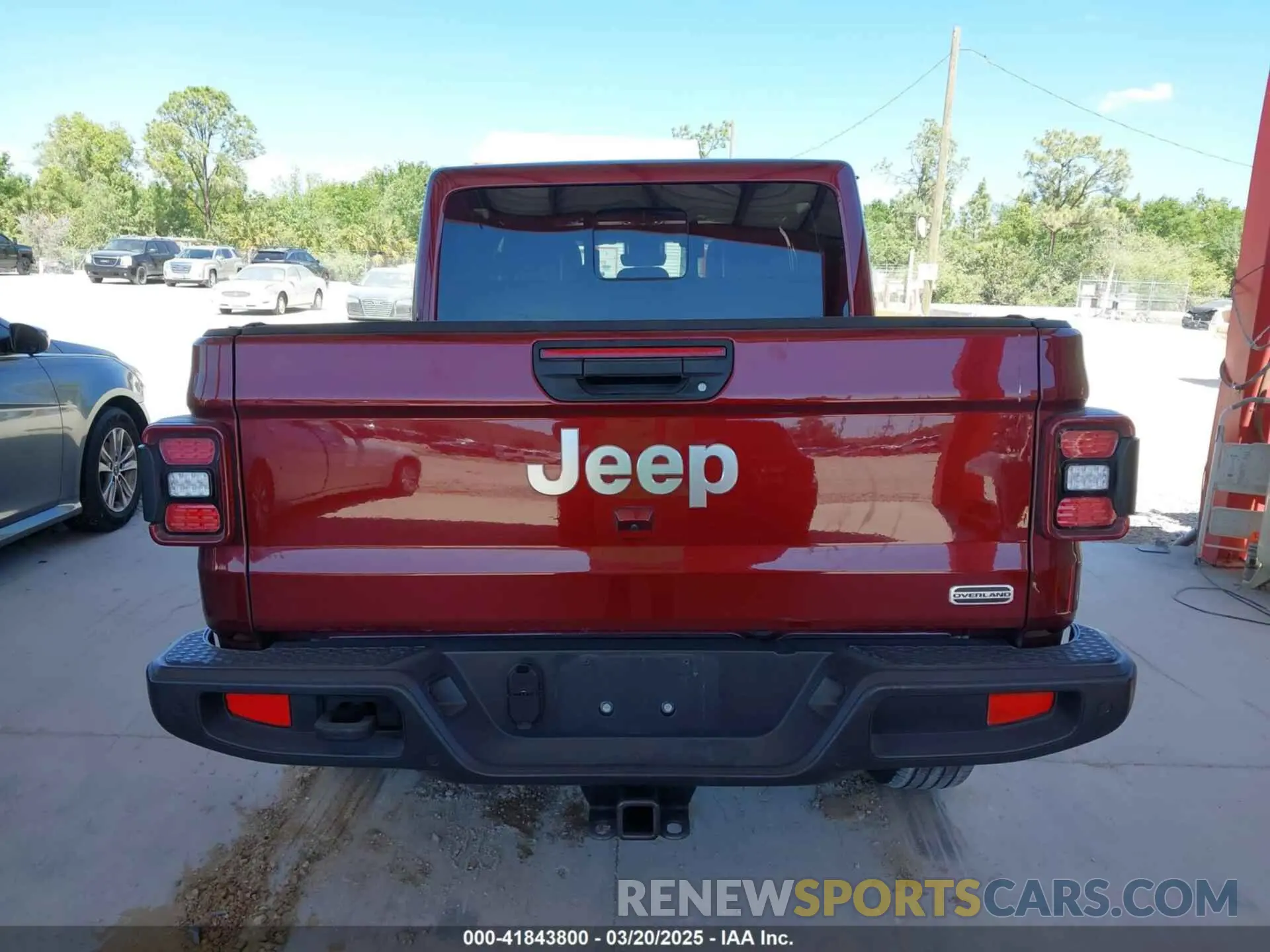 16 Photograph of a damaged car 1C6HJTFGXML553983 JEEP GLADIATOR 2021