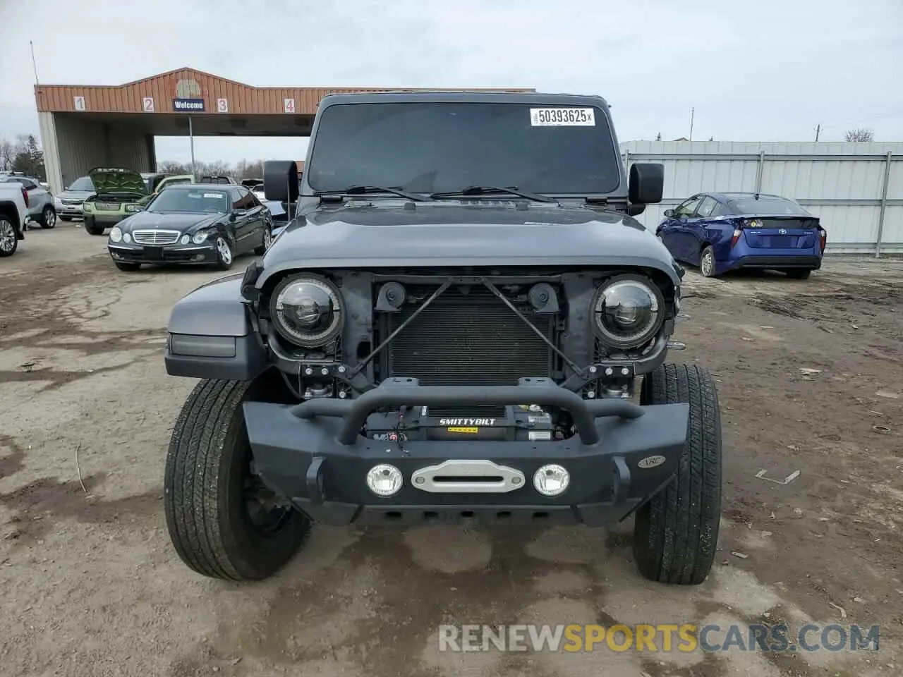5 Photograph of a damaged car 1C6HJTFGXML600395 JEEP GLADIATOR 2021
