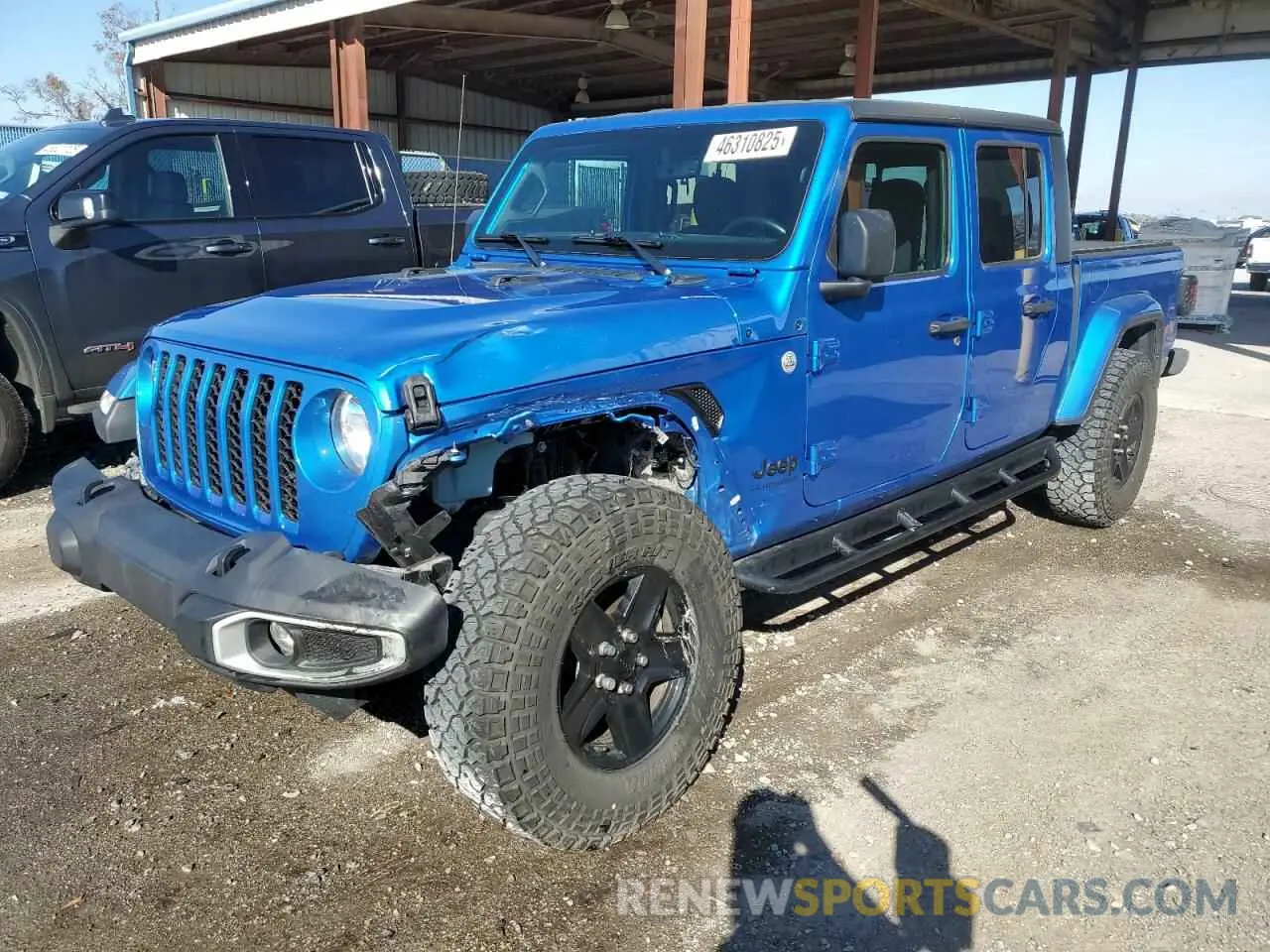1 Фотография поврежденного автомобиля 1C6JJTAG1ML564119 JEEP GLADIATOR 2021