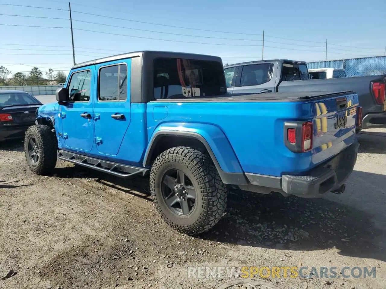 2 Фотография поврежденного автомобиля 1C6JJTAG1ML564119 JEEP GLADIATOR 2021