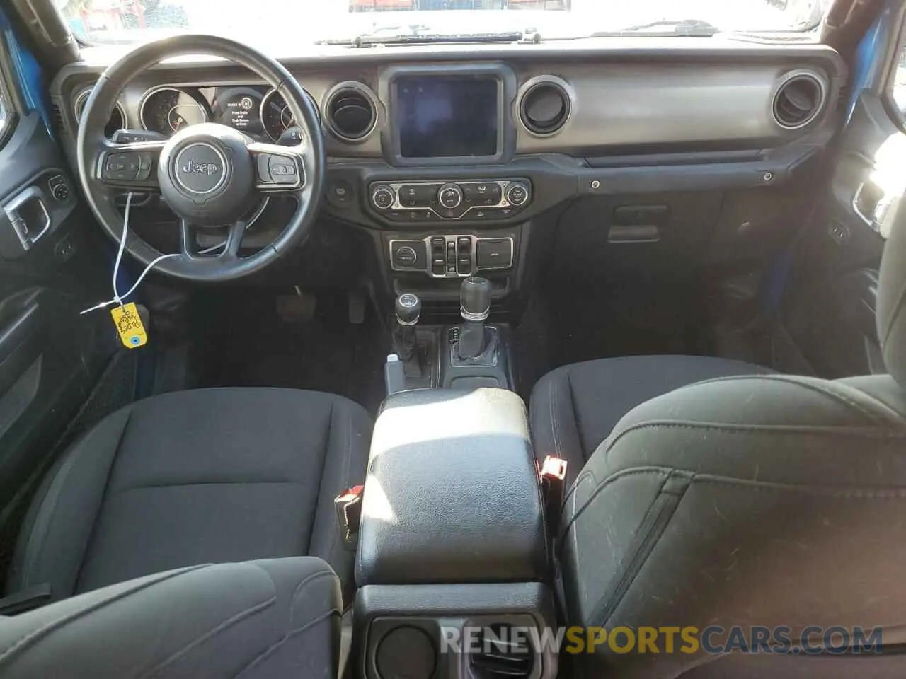 8 Фотография поврежденного автомобиля 1C6JJTAG1ML564119 JEEP GLADIATOR 2021