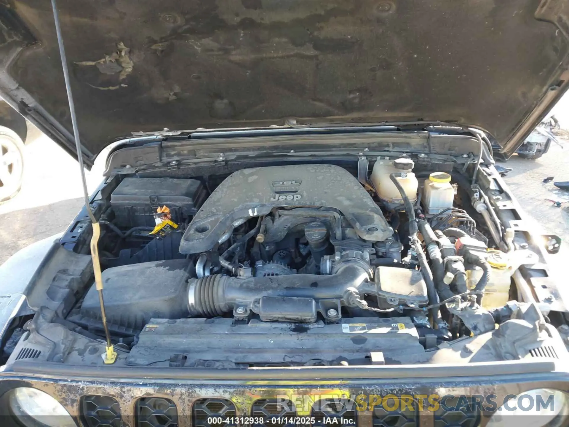 10 Photograph of a damaged car 1C6JJTAG4ML599463 JEEP GLADIATOR 2021