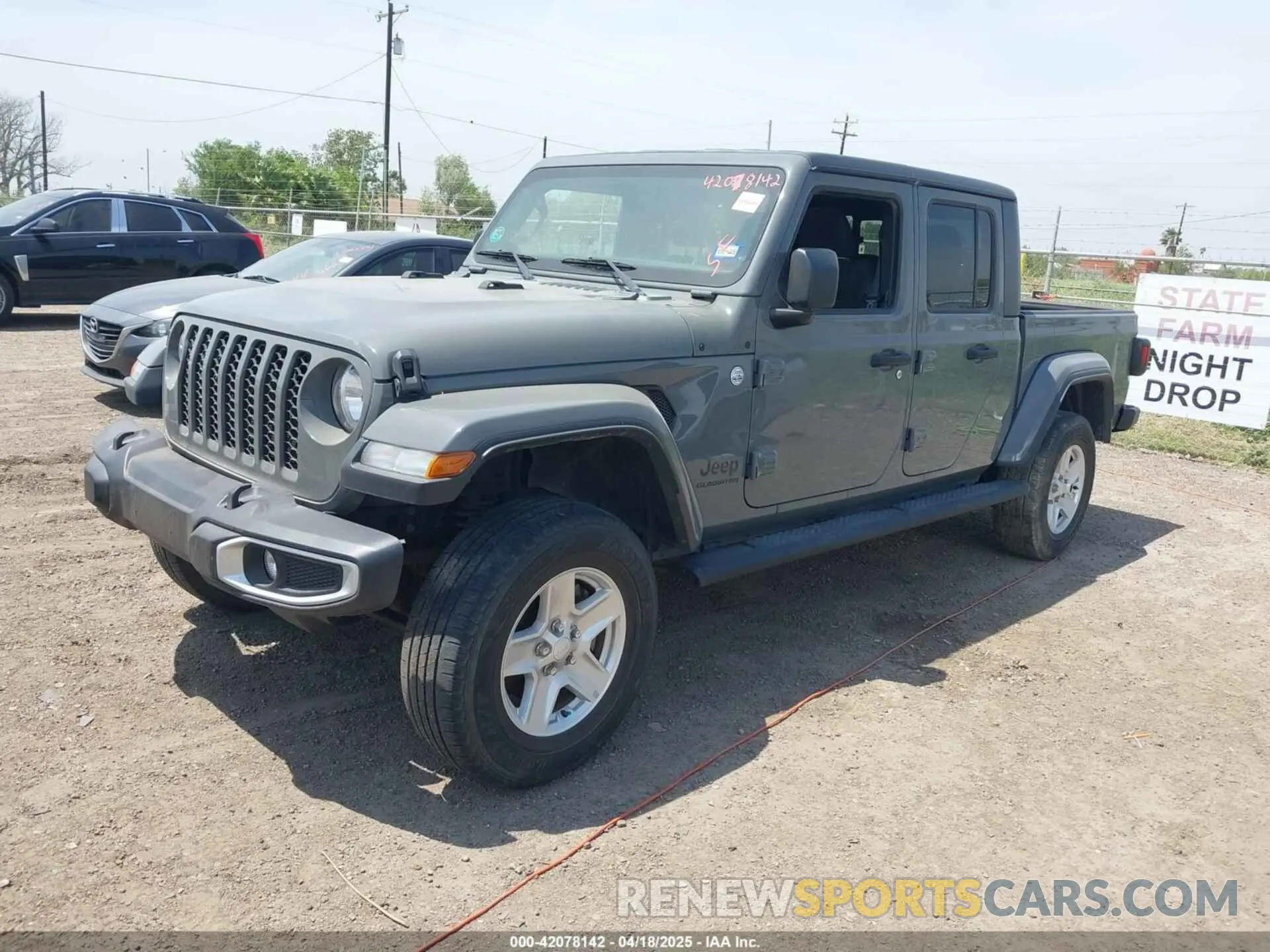 2 Photograph of a damaged car 1C6JJTAG9ML538769 JEEP GLADIATOR 2021