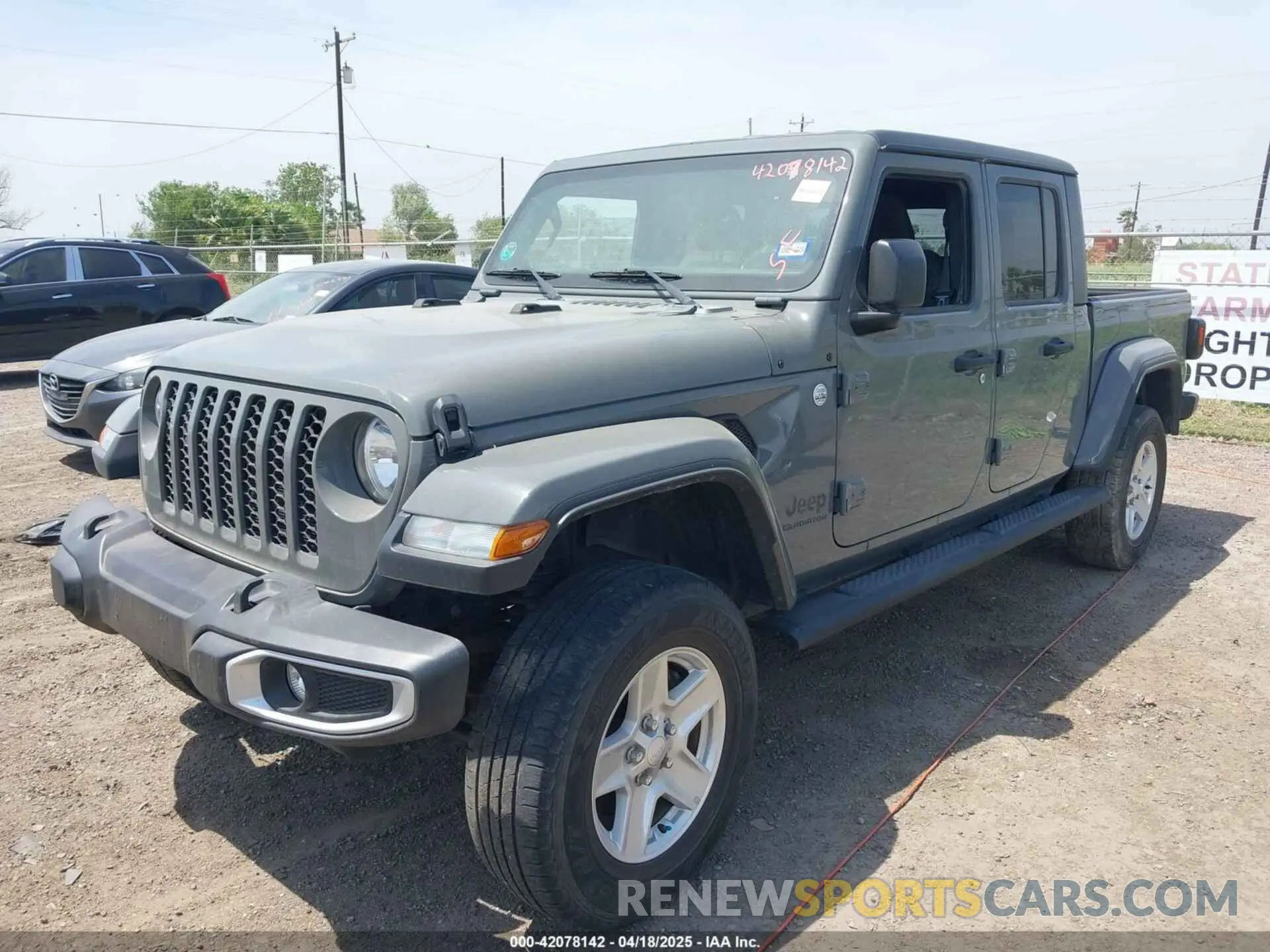6 Photograph of a damaged car 1C6JJTAG9ML538769 JEEP GLADIATOR 2021