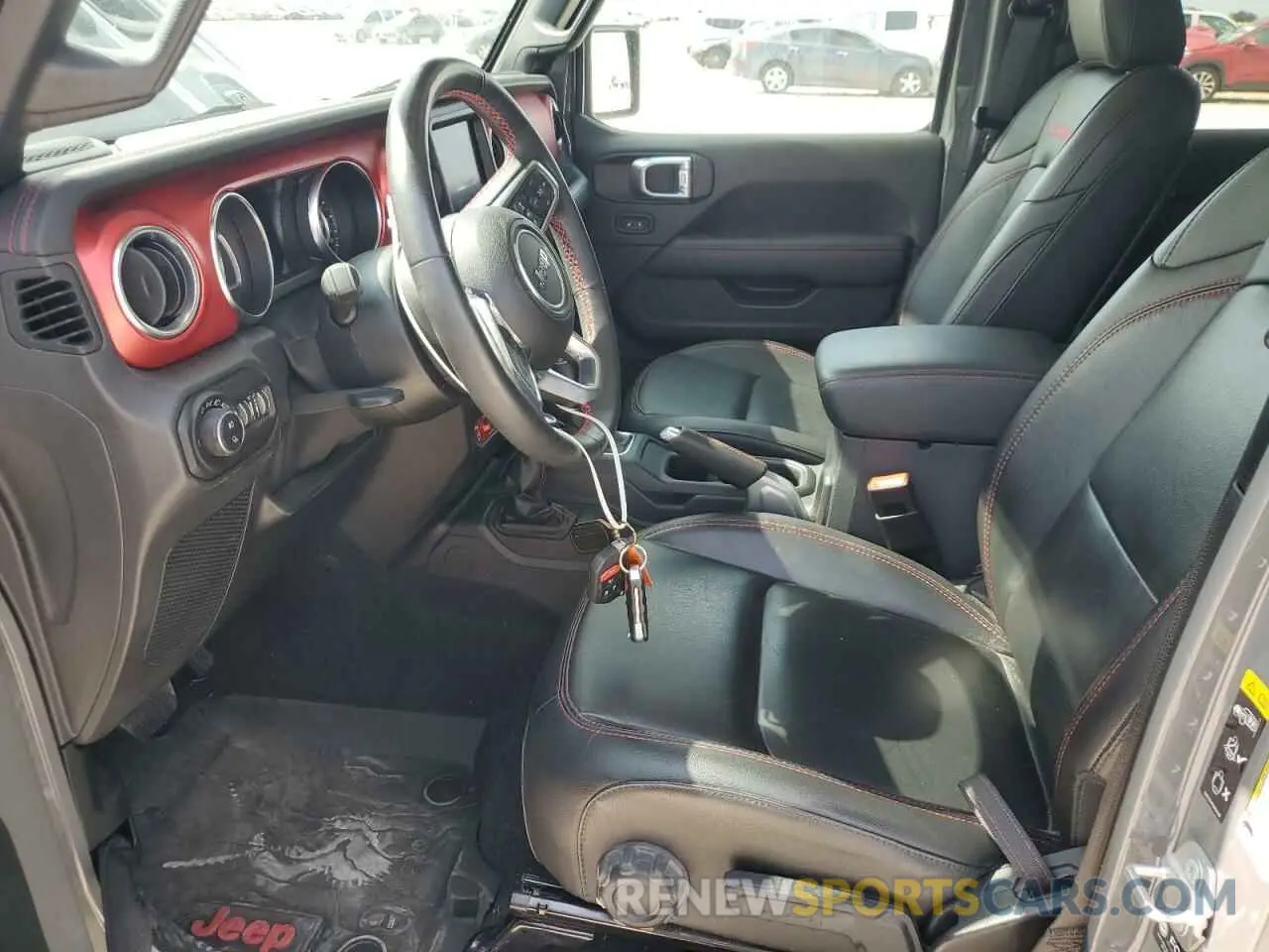 7 Photograph of a damaged car 1C6JJTBG0ML505240 JEEP GLADIATOR 2021