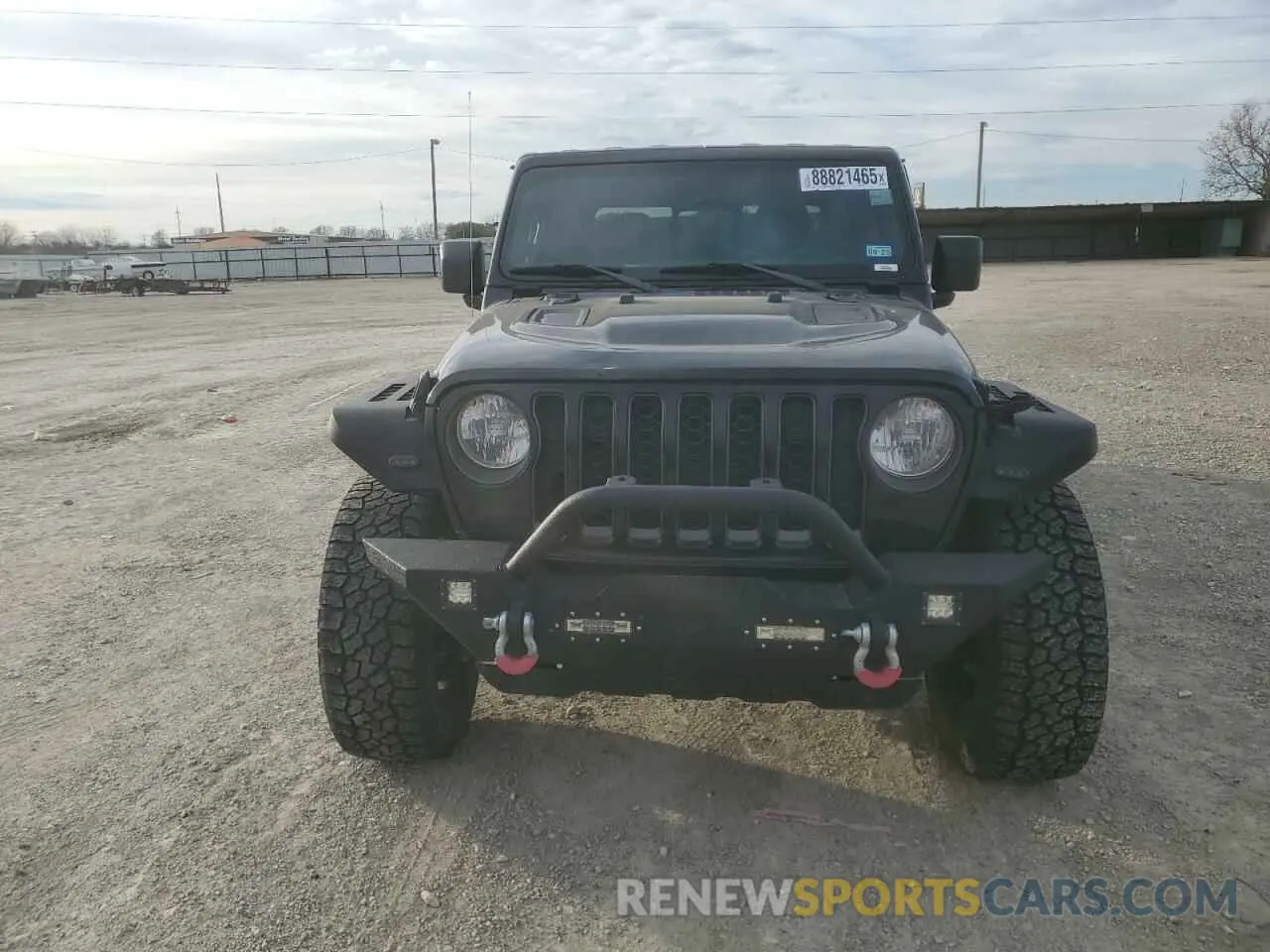5 Photograph of a damaged car 1C6JJTBG0ML593089 JEEP GLADIATOR 2021