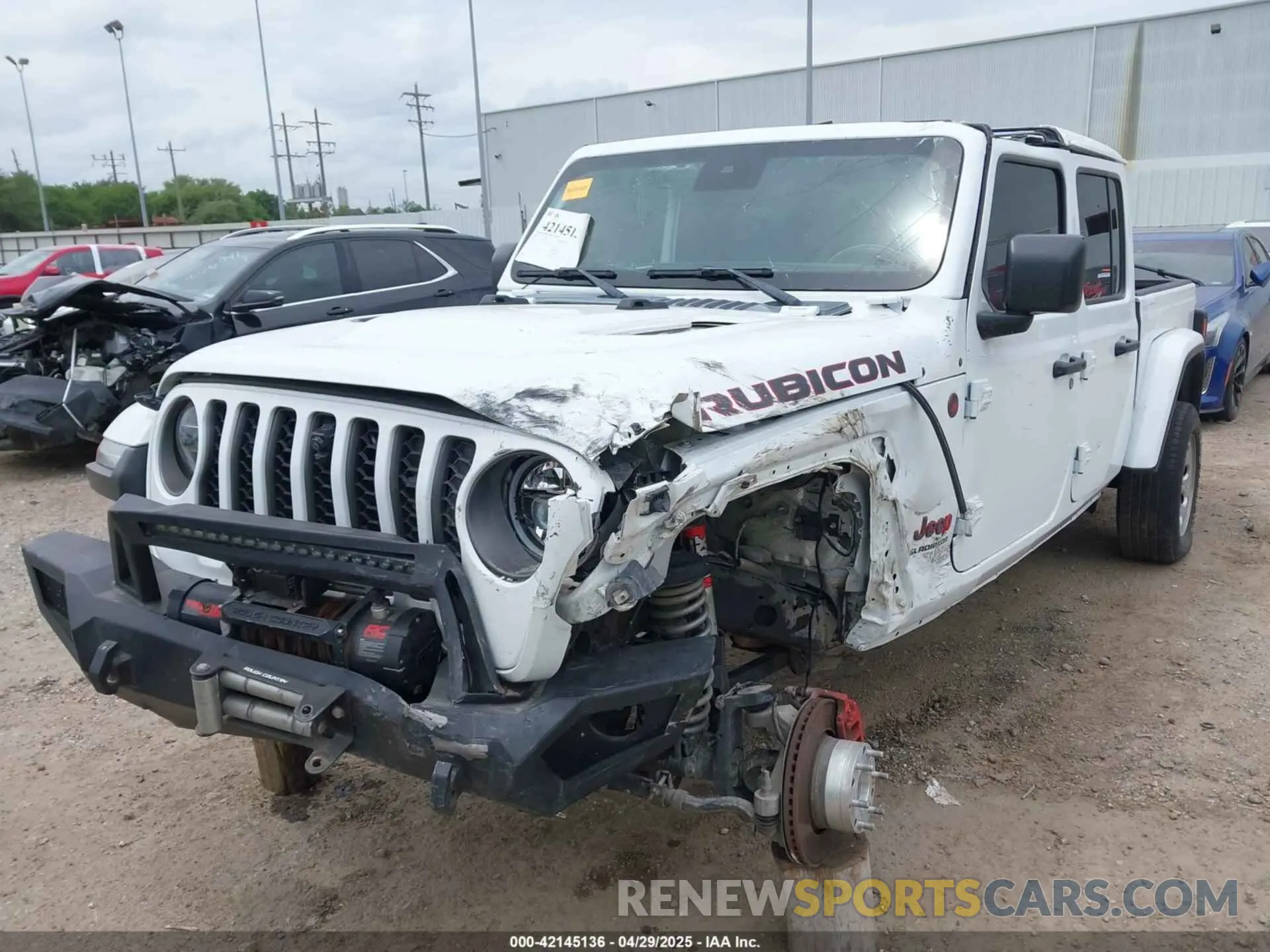 6 Photograph of a damaged car 1C6JJTBG2ML541379 JEEP GLADIATOR 2021