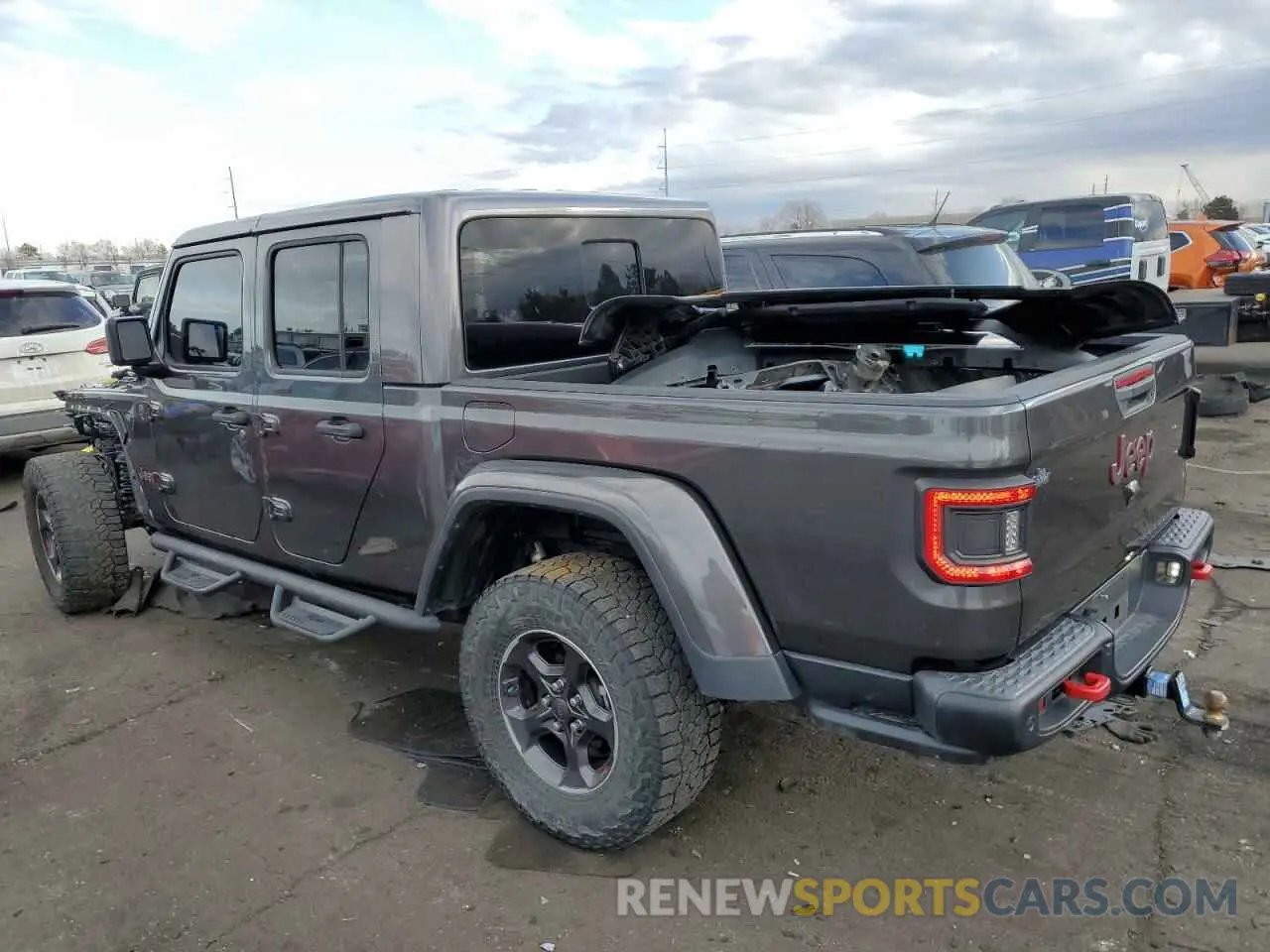 2 Фотография поврежденного автомобиля 1C6JJTBG4ML504141 JEEP GLADIATOR 2021